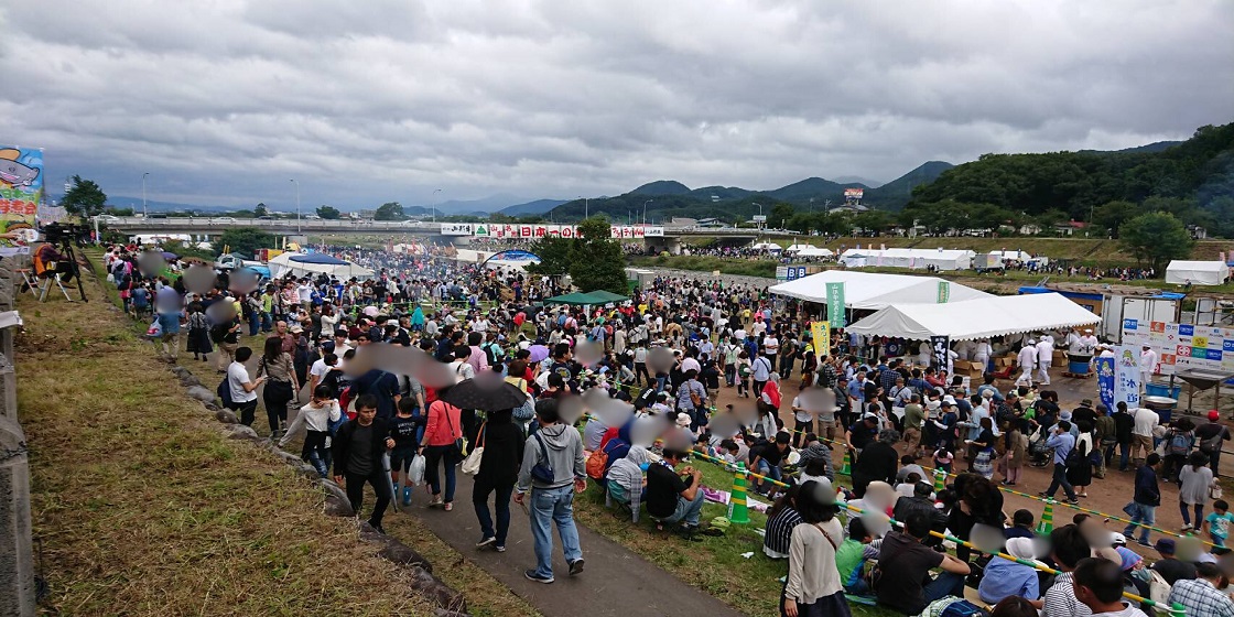 【設営事例】山形　日本一の芋煮会フェスティバル